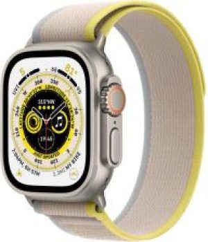 Apple Smartwatch Ultra 49Mm Titan Case Yellow/Beig