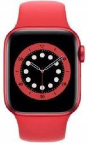 Apple Watch 6 Cellular Koperta 40mm Czerwona z Alu