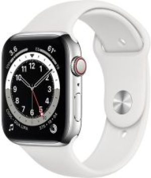 Apple Watch 6 Cellular Koperta 44mm Srebrna ze Sta