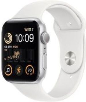 Apple Watch SE 2022 44mm Srebrny z opaską sportową
