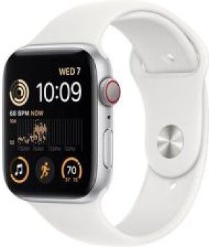 Apple Watch SE 2022 Cellular 44mm Srebrny z opaską