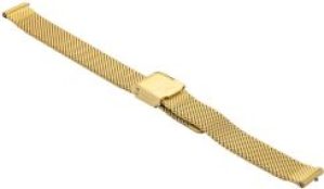 Bisset Bransoleta Mesh 14mm ZEGBM-101/14 (ZEGBM10114GOLDMAT)