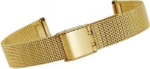 BRANSOLETA SIATKA ZŁOTA 12 MM 301G12