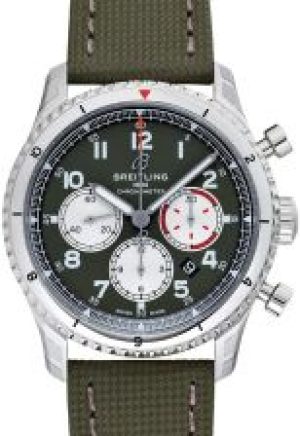 Breitling Aviator 8 Chronograph Automatic Green Di