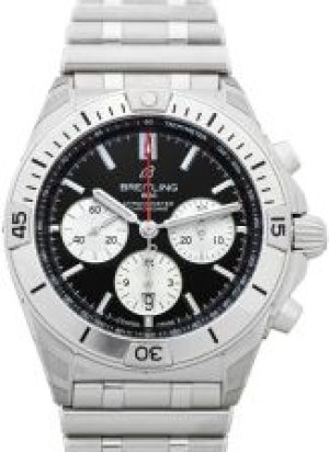 Breitling Chronomat Automatic Black Dial Stainless