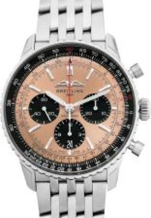 Breitling Navitimer Automatic Brown Dial Stainless
