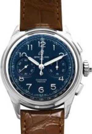 Breitling Premier Manual-winding Blue Dial Stainle