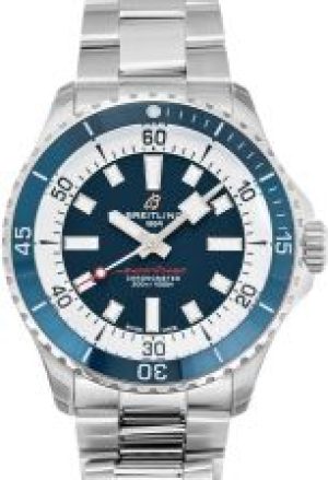 Breitling Superocean Automatic Blue Dial Stainless