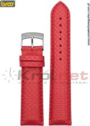 Bros Pasek 8782/40/18 Carbon Czerwony 87824018