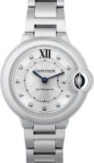 Cartier Ballon Bleu de 33 mm Automatic Silver Dial