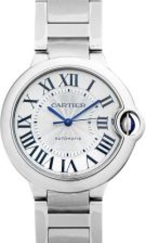 Cartier Ballon Bleu de Automatic Silver Dial Stainless Steel WSBB0048