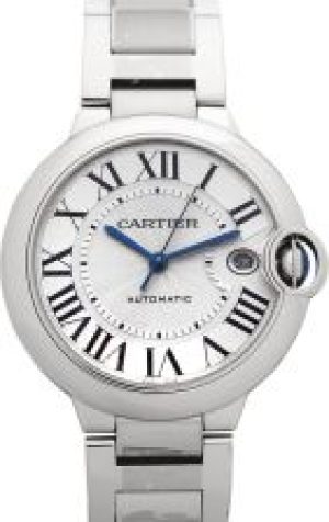 Cartier Ballon de 40mm Automatic Silver Dial Stain
