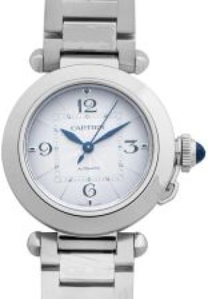 Cartier Pasha de Automatic Silver Dial WSPA0013