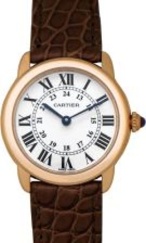 Cartier Ronde Solo de 29.5 mm Quartz Silver Dial 1