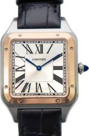 Cartier Santos Dumont Manual-winding Silver Dial R