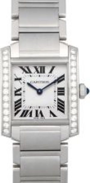 Cartier Tank Francaise 30.40 mm Quartz Silver Dial