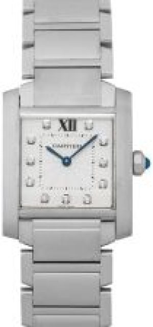 Cartier Tank Francaise 30 mm Quartz Silver Dial St