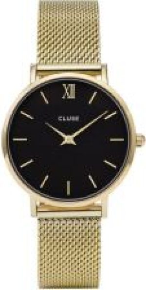 Cluse Minuit Mesh Black Gold CL30012