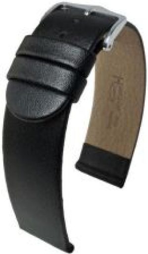 Czarny pasek sk&oacute;rzany 14 mm HIRSCH Scandic 17852050-2-14 M