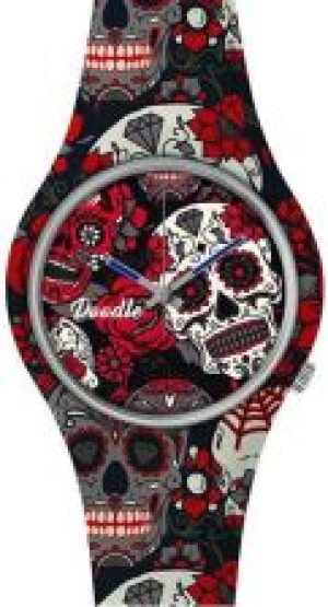 Doodle Calaveras Mood Grey Skull DOCA003