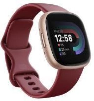 Fitbit Versa 4 (czerwony)