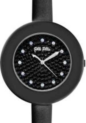 Folli Follie Quartz Black Dial Stainless Steel WF0
