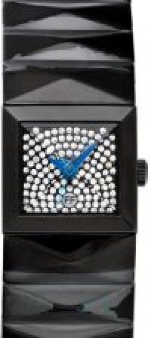 Folli Follie Quartz Black Dial Stainless Steel WF1Y009BSKXX