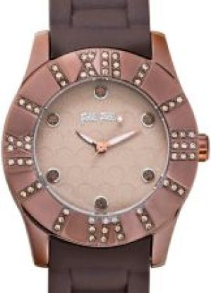 Folli Follie Quartz Brown Dial Stainless Steel WF8