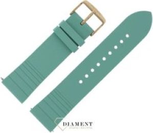 Fossil Pasek Miętowy Silikon 22Mm S221351