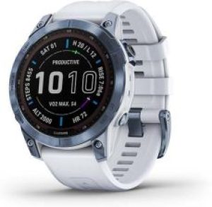 Garmin Fenix 7 Sapphire Solar Biały (0100254025)