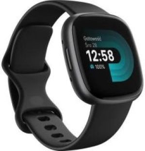 Google Fitbit Versa 4 Sports Pack Czarny