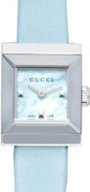 Gucci G-Frame Quartz Blue Dial Stainless Steel YA1