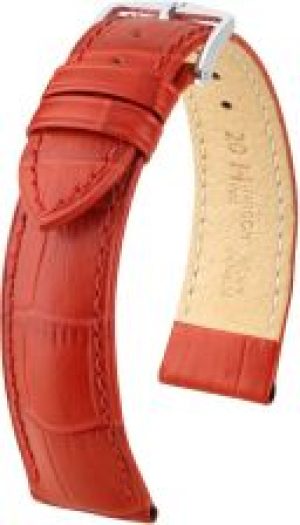Hirsch Czerwony pasek sk&oacute;rzany 20 mm Duke 01028120-2-20