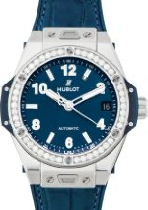 Hublot Big Bang One Click Steel Blue Diamonds Auto
