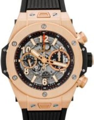 Hublot Big Bang Unico King Gold Automatic Black Dial 411OX1180RX