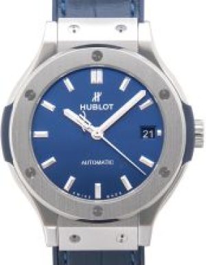 Hublot Classic Fusion Titanium Blue Automatic Dial