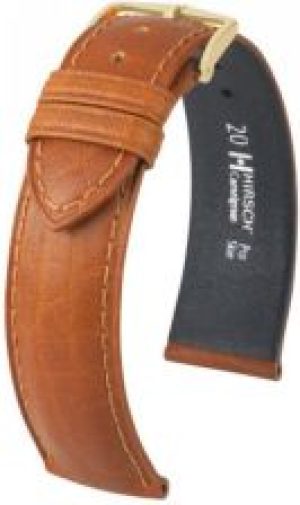 Jasnobrązowy pasek sk&oacute;rzany 8 mm HIRSCH Camelgrain 01009110-1-08 M