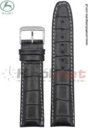 Kuki Pasek Do Zegarka K 308B.Kr B/20 Czarny Imitac