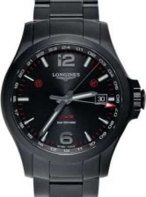 Longines Conquest VHP GMT Quartz Black Dial L37282