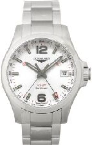 Longines Conquest VHP GMT Quartz Silver Dial L3718