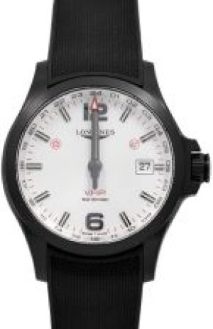 Longines Conquest VHP GMT Quartz Silver Dial L3728