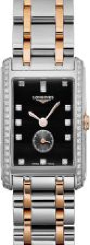 Longines DolceVita Quartz Black Dial Stainless Ste