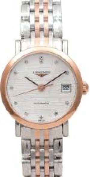Longines Elegant Automatic Silver Dial Diamond L43