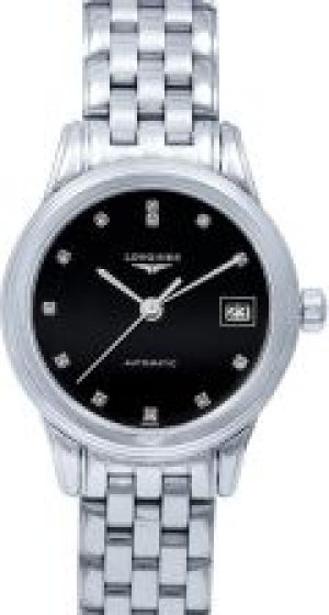 Longines Flagship Automatic Black Dial Diamond L42