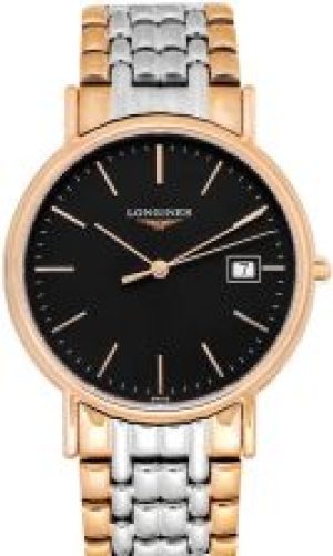 Longines Présence Quartz Black Dial Stainless Stee