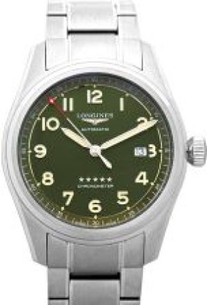Longines Spirit Automatic Green Dial Stainless Ste