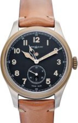 Montblanc 1858 Automatic Black Dial Stainless Stee