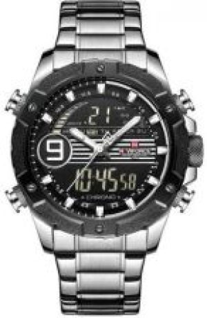 NAVIFORCE NF9146S zn089a silver/black  Srebrny