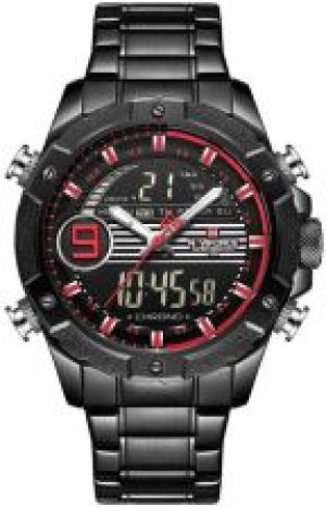 NAVIFORCE NF9146S zn089b black/red  Czarny