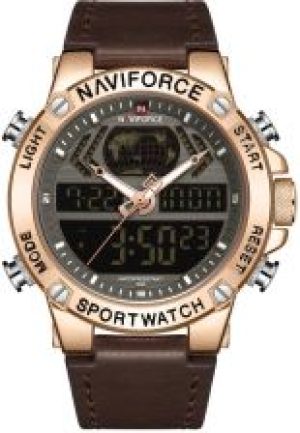 NAVIFORCE NF9164 zn107e Brązowy Różowe złoto